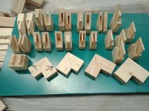 圖片展示華洲數控榫卯機能制作哪些榫卯結構
